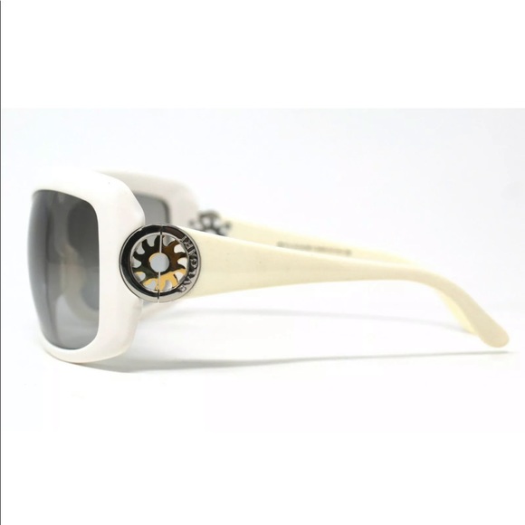 BVULGARI 8517 White Oversized Square Sunglasses - Picture 4 of 6